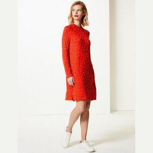 🆕️ Printed Jersey Swing Mini Dress, Playing Cards ♠️